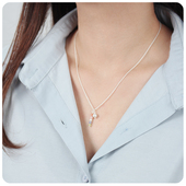 Silver Necklace SPE-5455